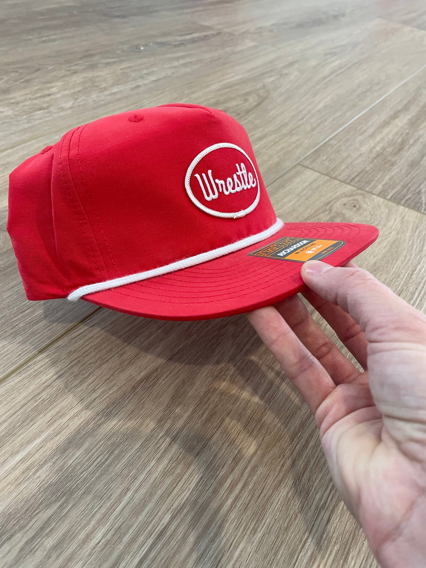 Red Wrestle string hats
