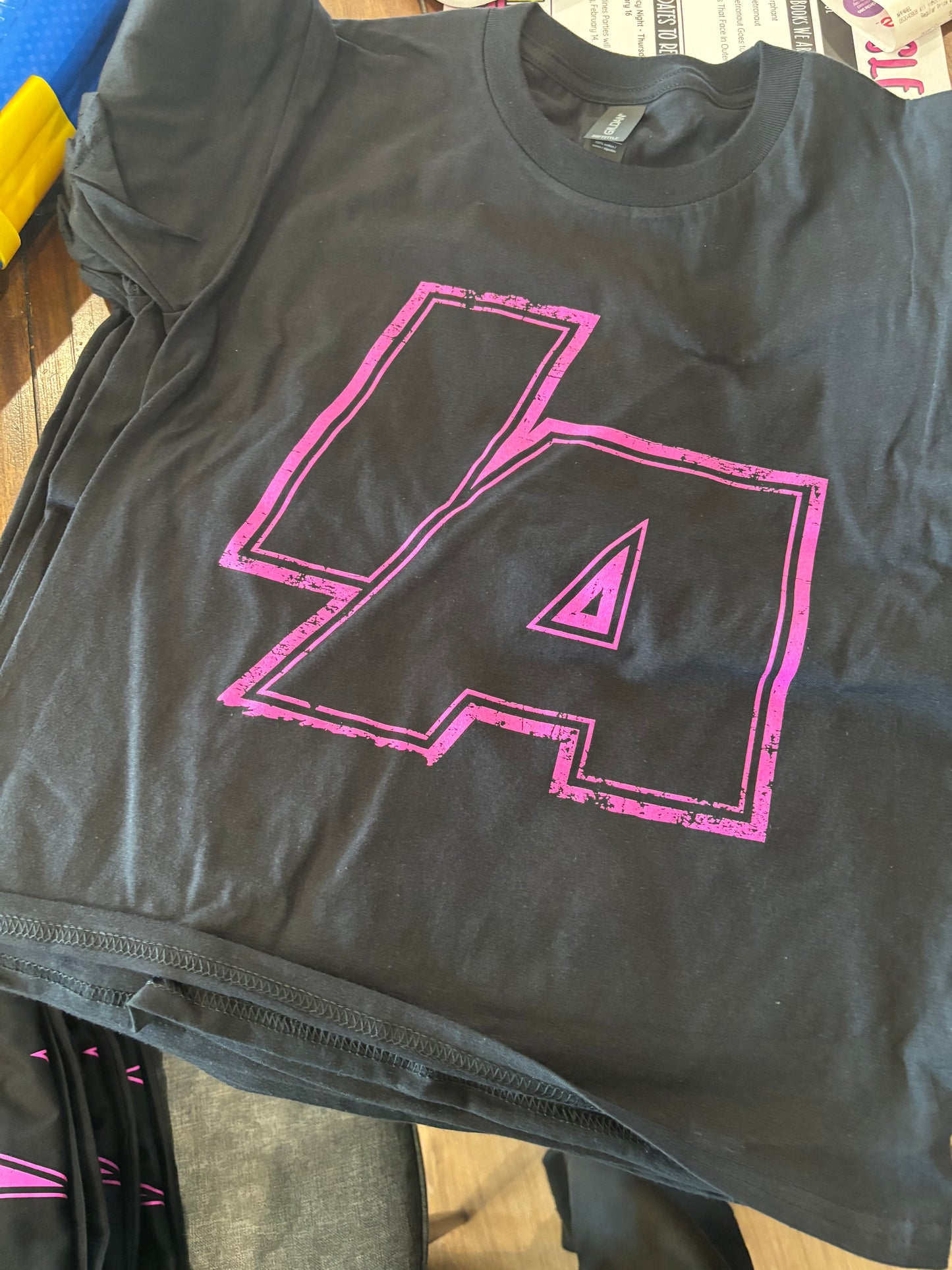 Black with Pink IAwrestle