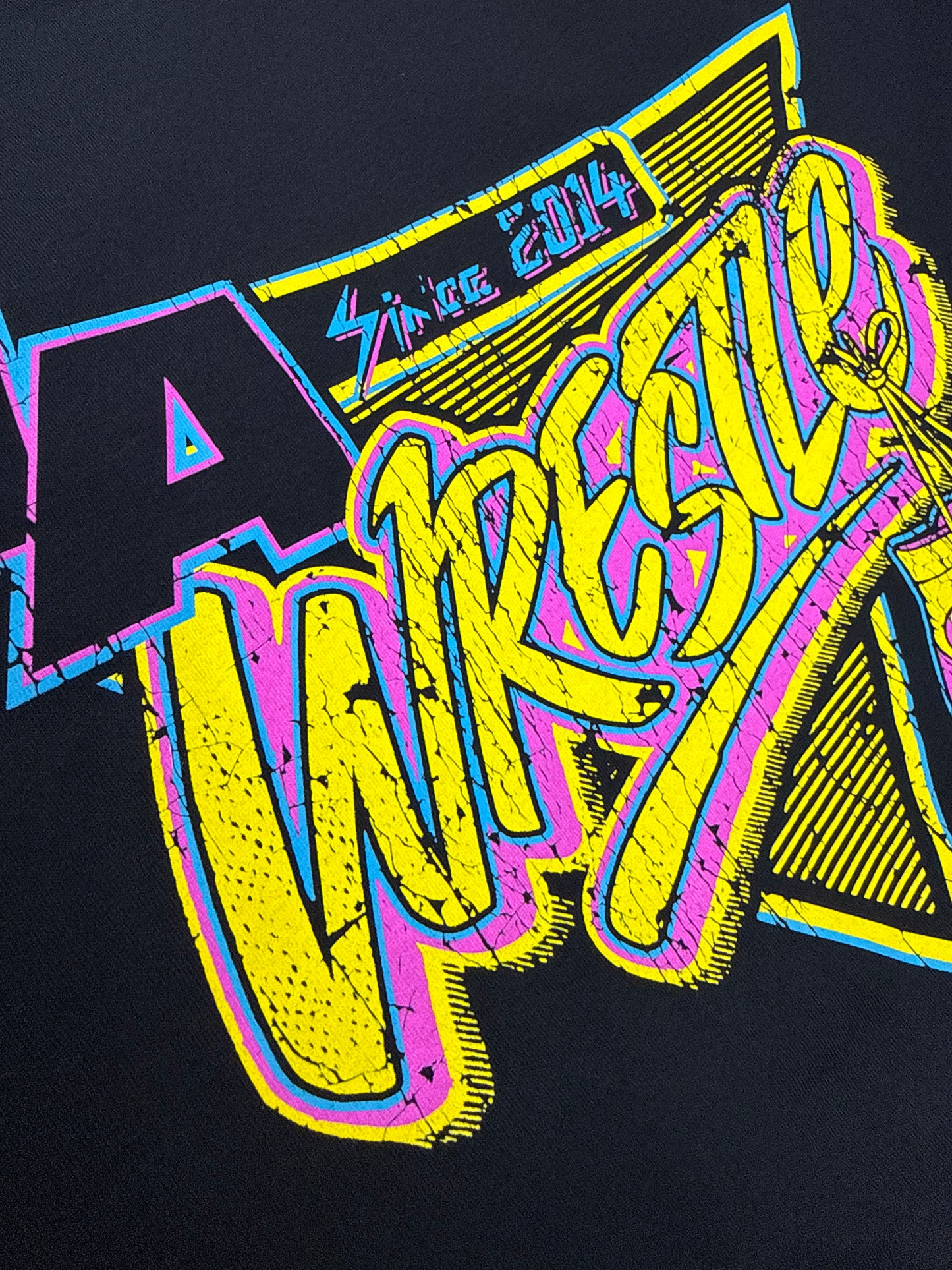Retro IAwrestle tee