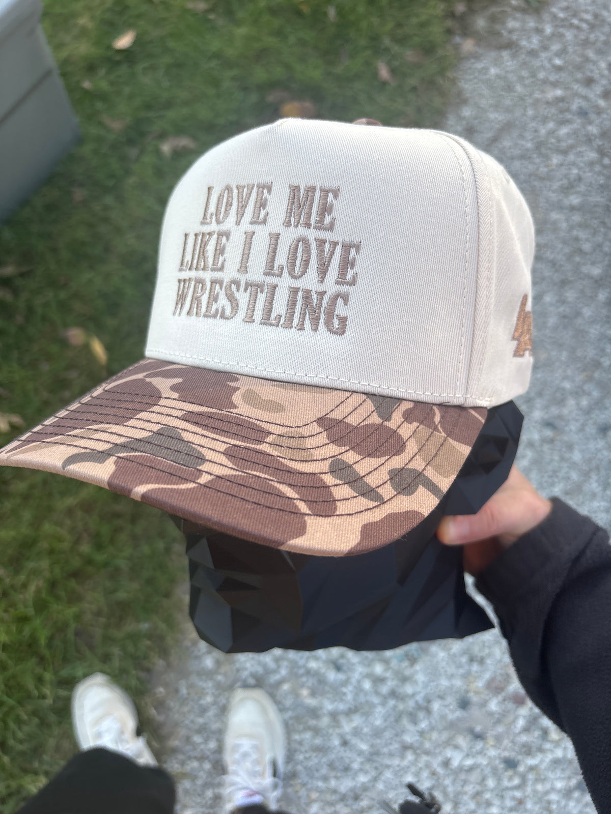 Love Me Like I Love Wrestling hat