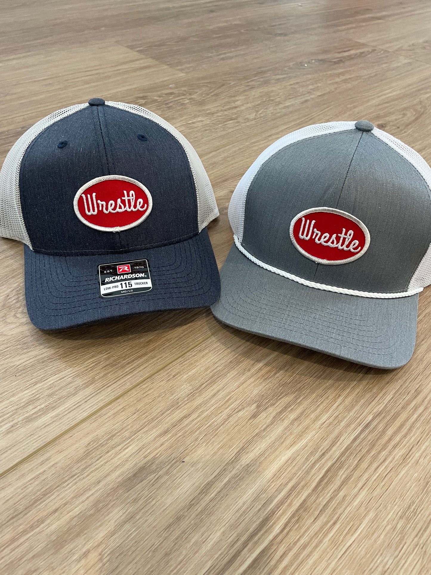 IAwrestle Adult Wrestle Dark Grey Rope Hats