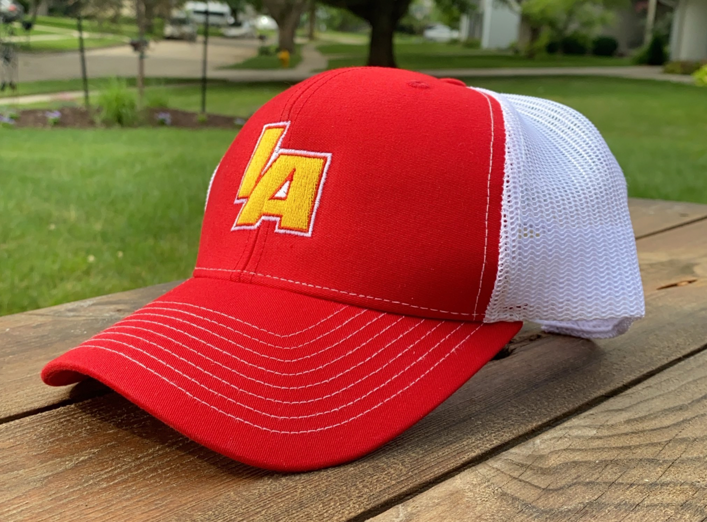 Red and Yellow hat