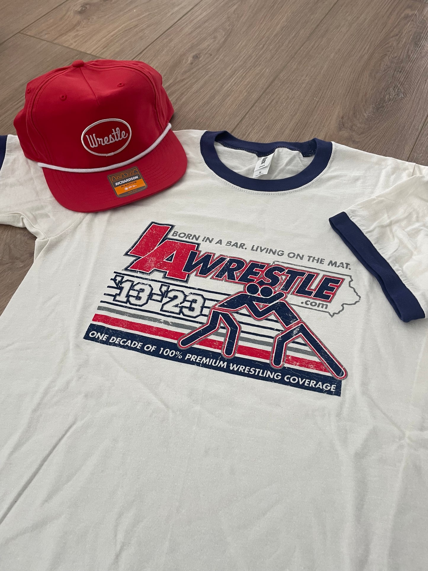 Red Wrestle string hats