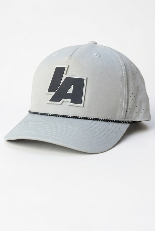 Light gray string hat