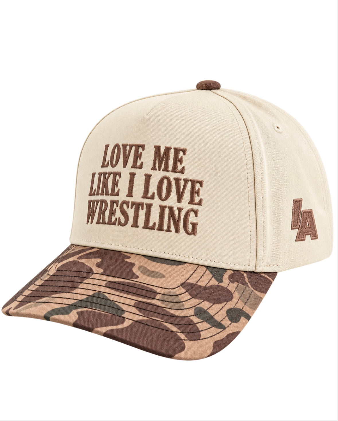 Love Me Like I Love Wrestling hat