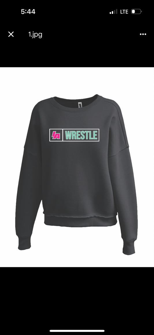 IAWrestle crew sweatshirt