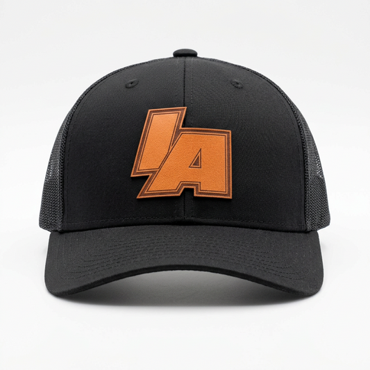 Leather Patch hat