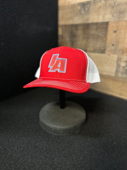 IAwrestle Classic Logo Red/White Trucker Hat